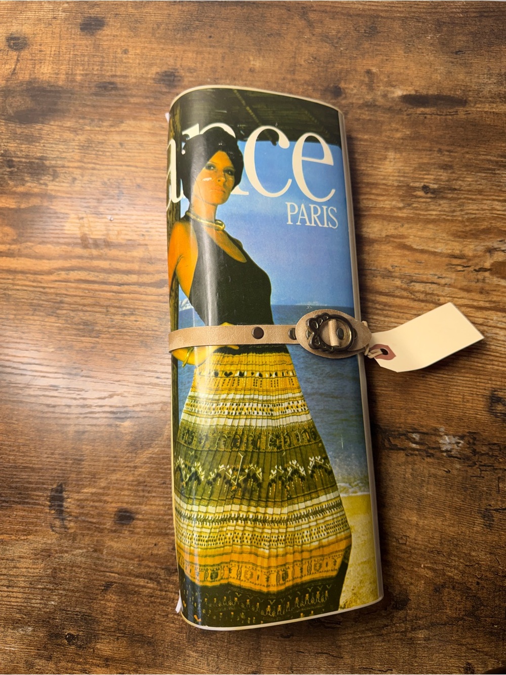 Carrie Bradshaw’s Exact 1970s Elegance Paris Magazine Clutch | Rare Vintage